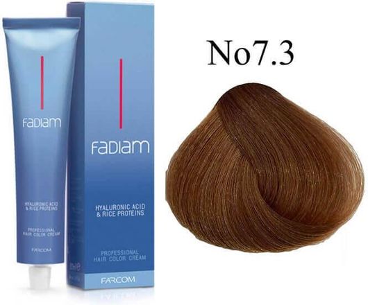 Farcom Fadiam Βαφή Μαλλιών 7.3 Ξανθό Χρυσό 100ml