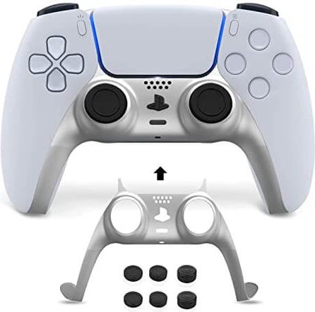 Skin για Χειριστήριο PS5 Πλαστικό Ασημί