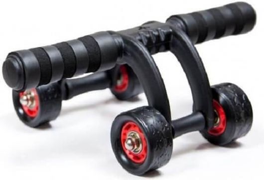 Τροχός Άσκησης ABS με Δομή 4 Τροχών Portable Trainer