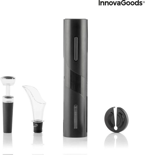 Ηλεκτρικό Τιρμπουσόν InnovaGoods με Αξεσουάρ Κρασιού Corking