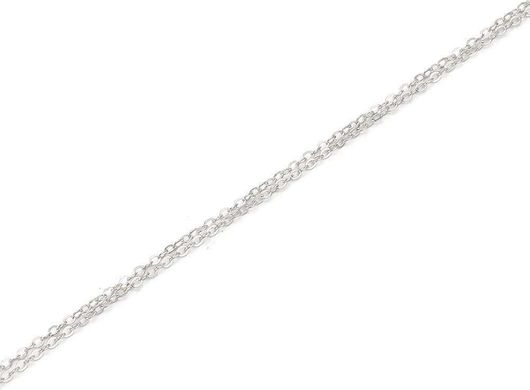 Αλυσίδα Λαιμού Goldsmith 1691811 14Κ 45cm Λευκόχρυσο