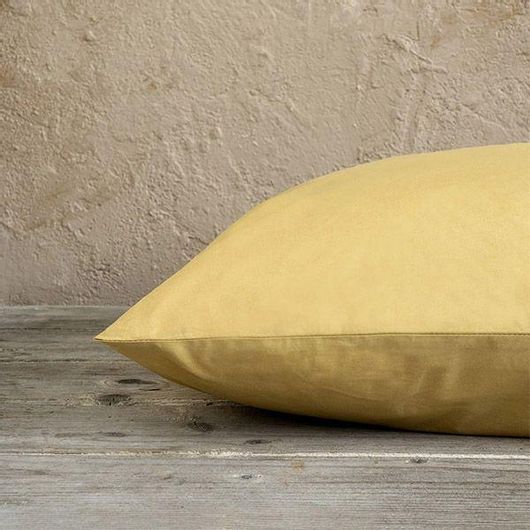 Μαξιλαροθήκες Σετ 52x72cm Unicolors Gold Harvest Nima