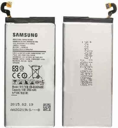 Αυθεντική Μπαταρία Samsung SM-G920F Galaxy S6 EB-BG920ABE 2550mAh SERVICE PACK