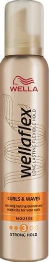 Αφρός Μαλλιών Wella Flex Curls & Waves 3 Strong Hold 200ml