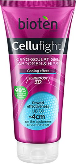 Gel για την Κυτταρίτιδα Γλουτών Bioten Cellufight Cryo Sculpt 200ml