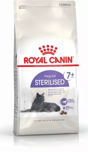 Ξηρά Τροφή Γάτας Royal Canin Regular Sterilised 7+ για Ενήλικες Στειρωμένες Γάτες με Πουλερικά 1.5kg