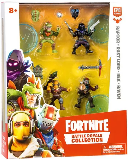 Παιχνίδι Μινιατούρα Giochi Preziosi Fortnite Battle Royale Collection 4 Φιγούρες 5 Εκ. Frt14000