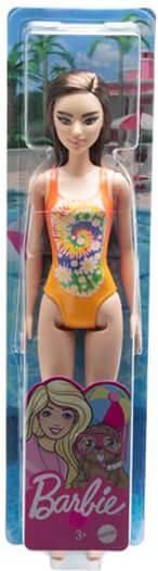 Barbie Beach Water Play Με Πορτοκαλί Μαγιό And Dye Dwj99 / Hdc49