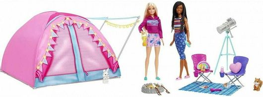 Barbie Mattel Let's Go Camping για 3+ Ετών