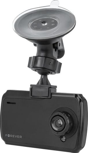 Forever VR-120 Κάμερα DVR Αυτοκινήτου 720P με Οθόνη 4" για Παρμπρίζ με Βεντούζα
