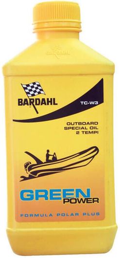 Ημισυνθετικό λάδι για δίχρονες μηχανές BARDAHL Green Power Plus 1Lt