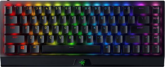 Gaming Πληκτρολόγιο Razer BlackWidow V3 Mini Ασύρματο Μηχανικό 65% με Razer Yellow διακόπτες & RGB φωτισμό Αγγλικό US