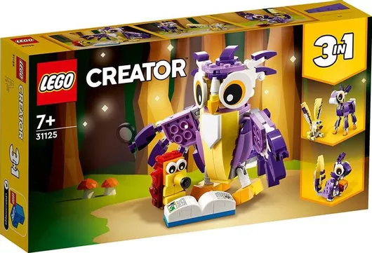 Lego Creator 3-in-1: Fantasy Forest Creatures για 7+ Ετών #31125