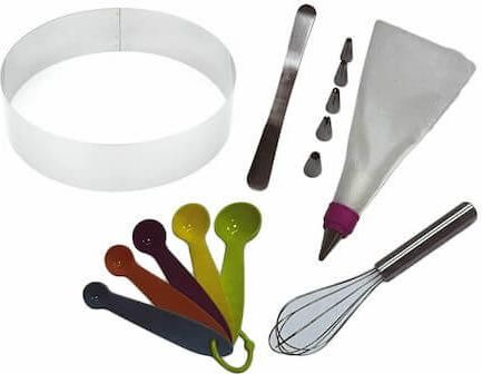 Σετ For Home Εργαλεία Ζαχαροπλαστικής & Τσέρκι Στρογγυλό 6τμχ