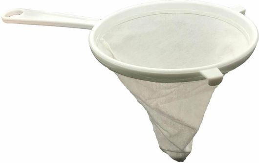 Σουρωτήρι For Home Πλαστικό με Υφασμάτινη Σακούλα 20cm 