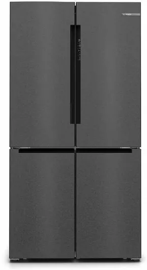 Bosch Ψυγείο Ντουλάπα 605lt Total NoFrost Υ183xΠ91xΒ73.1εκ. Μαύρο KFN96AXEA