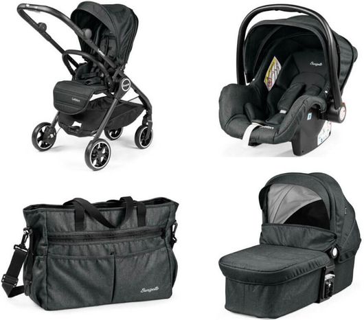Πολυκαρότσι Peg Perego Burigotto Leblon Dark Grey