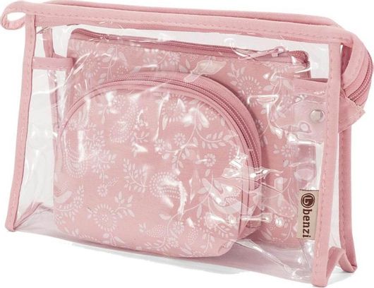 Σετ Νεσεσέρ Benzi BZ5624 3τμχ Ροζ 