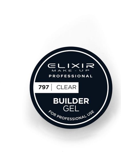 Builder Gel Νυχιών Elixir 797 30gr Διάφανο