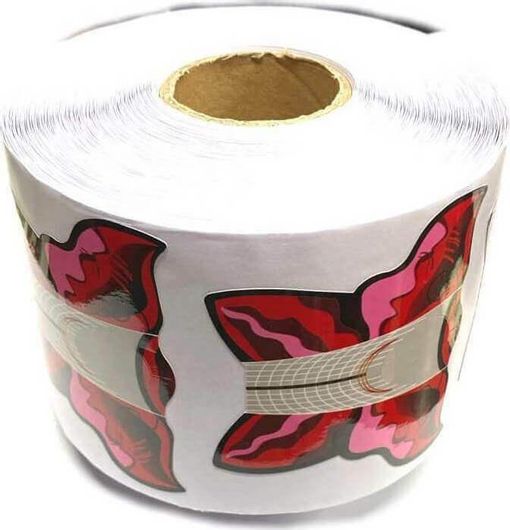 Φόρμες Νυχιών Πεταλούδα 500τμχ Πολύχρωμο