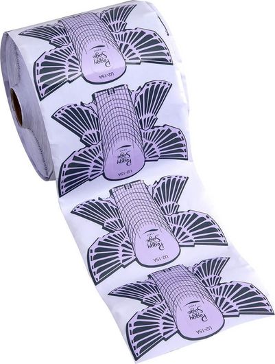 Φόρμες Νυχιών Peggy Sage Πεταλούδα 500τμχ Μωβ