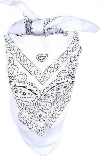 Μπαντάνα Μαλλιών Ro-Ro Accessories Λευκό