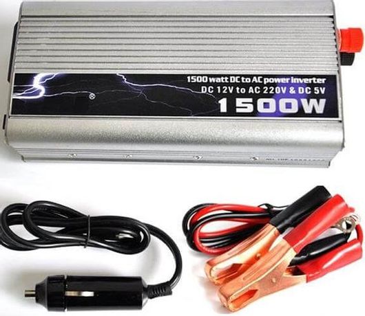 Μετατροπέας Τάσης Inverter 12V σε 220V/1500W Αυτοκινήτου Weidier 