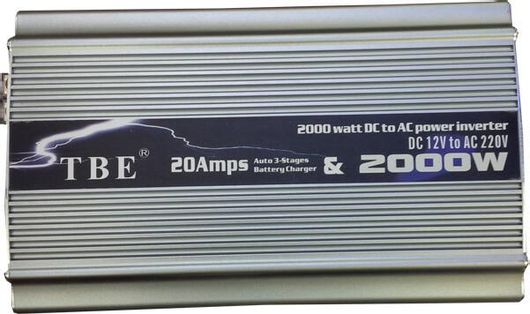 Inverter 2000W 12V to AC 220V Τροποποιημένου Ημίτονου 