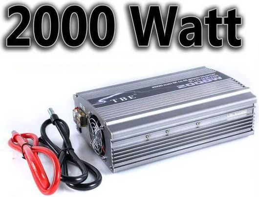 ​Μετατροπέας Τάσης Inverter 12V σε 220V/2000W Αυτοκινήτου Weidier 
