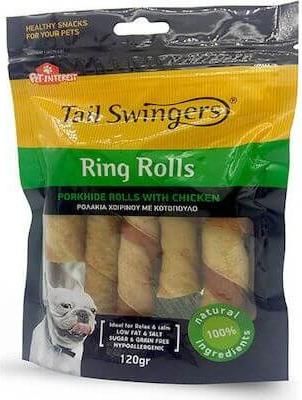 Λιχουδιές Σκύλου Pet Interest Tail Swingers Rolls Κοτόπουλο 120gr