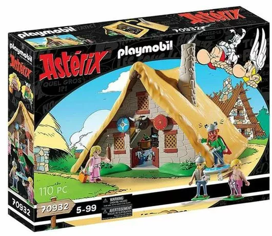 Playmobil Asterix Καλύβα του Αρχηγού Μαζεστίξ για 5-99 ετών