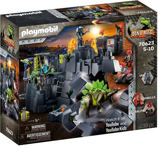Playmobil ο Βράχος των Δεινοσαύρων  για 5+ Ετών #70623