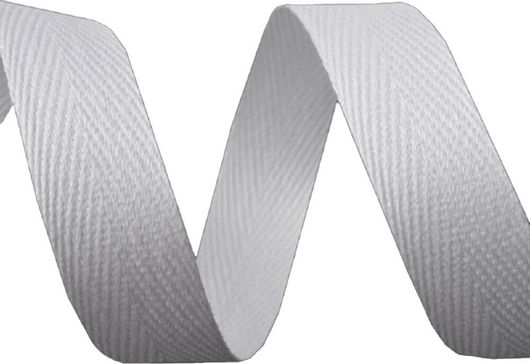 Κορδέλα Φακαρόλα Sectro FKL100 Βαμβακερή με Φάρδος 1cm Λευκή