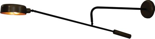 Φωτιστικό Τοίχου Home Lighting 77-3900 Vintage με Ντουί E14 Μαύρο