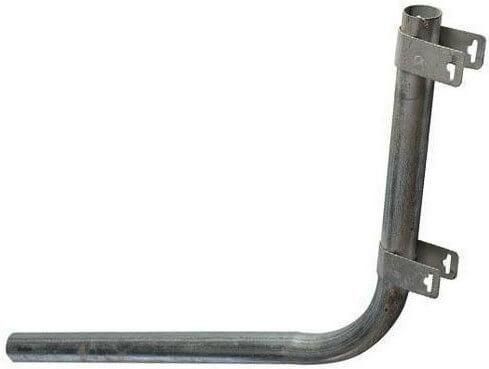 Βάση για Τοποθέτηση Προβολέα Eurolamp Eriban 147-22410 1m Ασημί