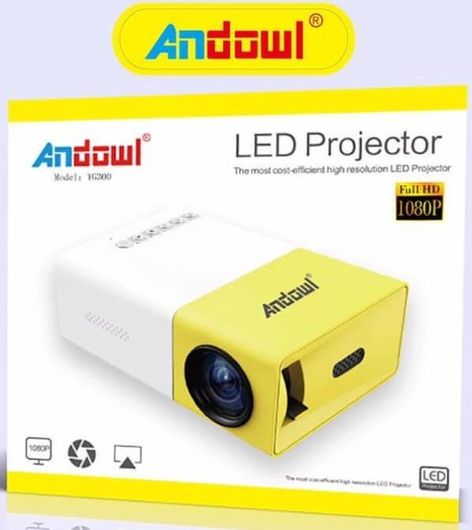 Προτζέκτορας LED 1080P YG300 Andowl