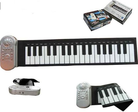 Αναδιπλούμενο Ηλεκτρικό Πιάνο Σιλικόνης 37 Πλήκτρων