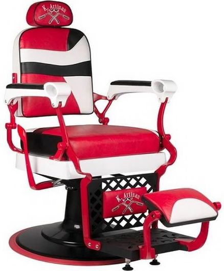 Πολυθρόνα Κουρείου Act 126345 Κόκκινο