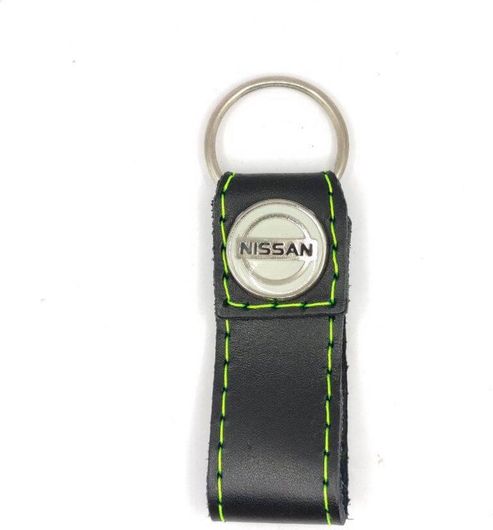 Μπρελόκ Nissan 7640-k Δέρμα Μαύρο