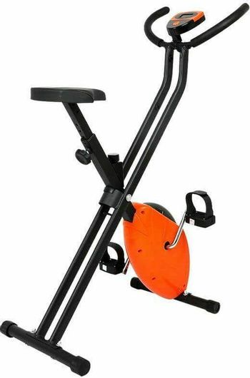 Ποδήλατο Γυμναστικής Clever Fit Bike 090019 Αναδιπλούμενο Μαγνητικό Πορτοκαλί