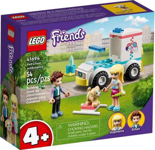 Lego Friends: Pet Clinic Ambulance για 4+ Ετών #41694