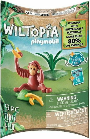 Playmobil Wiltopia Μωρό Ουρακοτάνγκος  #71074