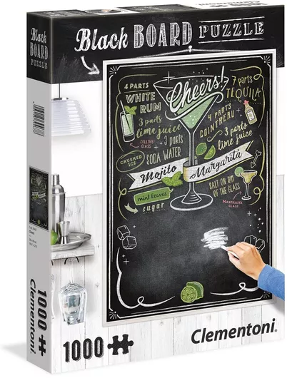 Puzzle Black Board Cheers 2D 1000 Κομμάτια