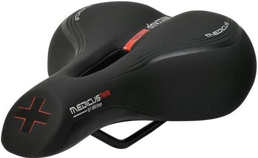 Σέλα Ποδηλάτου Wittkop Medicus Twin 2.0 Μαύρο