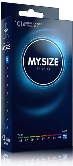 Προφυλακτικά My Size Pro 72mm Μεγάλα 10τμχ