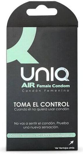 Προφυλακτικά UNIQ AIR Γυναικεία 3τμχ