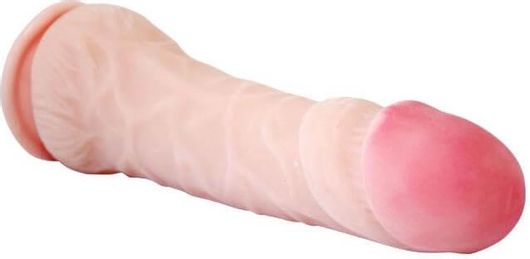 Ομοίωμα Πέους Baile Dildo με Βεντούζα 23.5cm Flesh