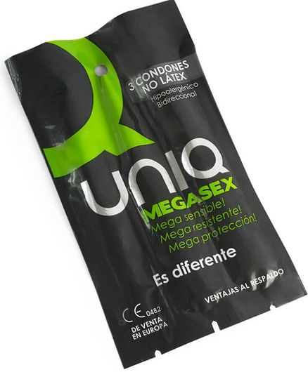 Προφυλακτικά Uniq Megasex 3τμχ