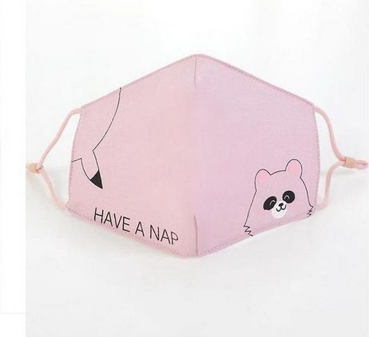 Παιδική Υφασμάτινη Μάσκα Raccoon Nap 1τμχ