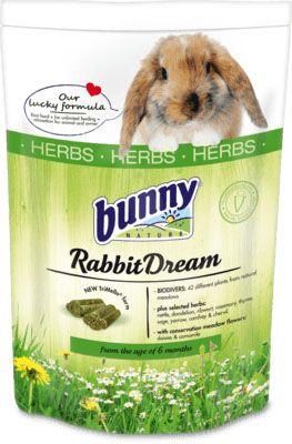 Τροφή για Κουνέλια Νάνους Bunny Nature Rabbit Dream Herbs 4kg